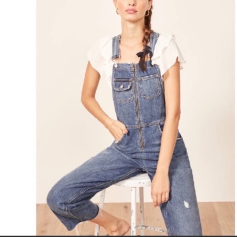 Reformation Benji Overalls